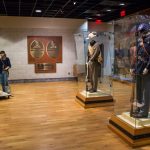 Gettysburg NMP uniforms in museum
