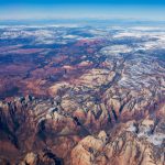 Zion NP from the air