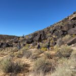 Petroglyph Boca Negra Canyon Cliff Base Trail