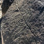 Petroglyph Boca Negra Canyon relief
