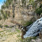 Yellowstone Glen Creek waterfall