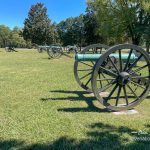 Chickamauga and Chattanooga Confederate cannons